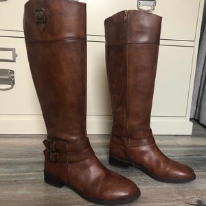 INC Leather Boots